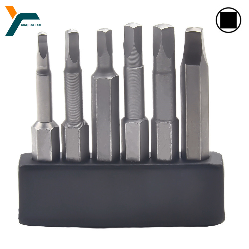 Pentalobe Screwdriver Set - 6Pcs Square Screwdriver Bit 1/4'' Hex