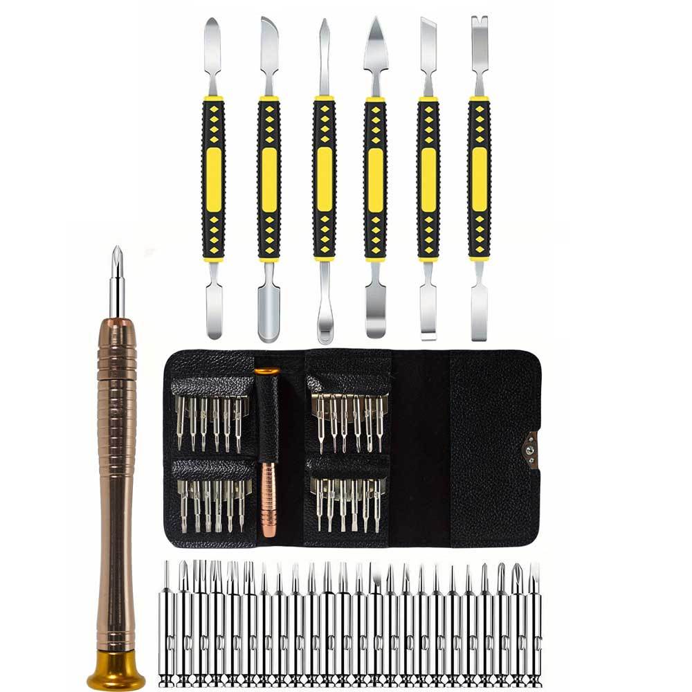 Electronics Repair Plus - 25-in-1 Precision Screwdriver Set, Portable High-Quality