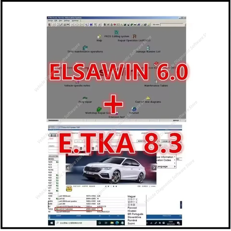 Electronics Repair Parts - 2026 Newest Elsawin 6.0 E T/