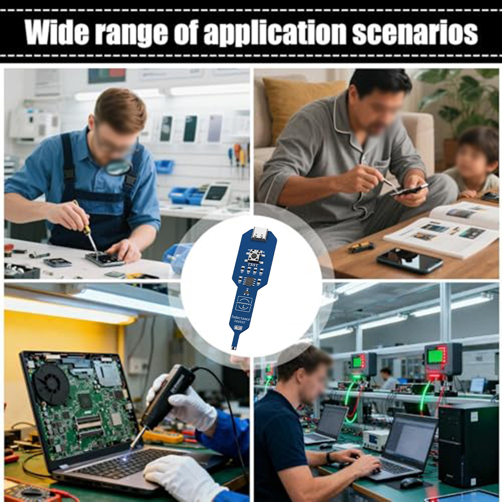 Electronics Repair Shop - Inductance Measurement Device for Use in
