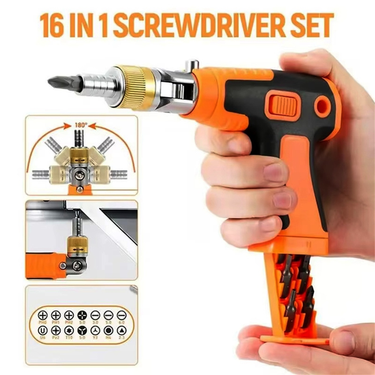 Repair Electronics - Y31A Ratchet Screw Driver 180 Degree