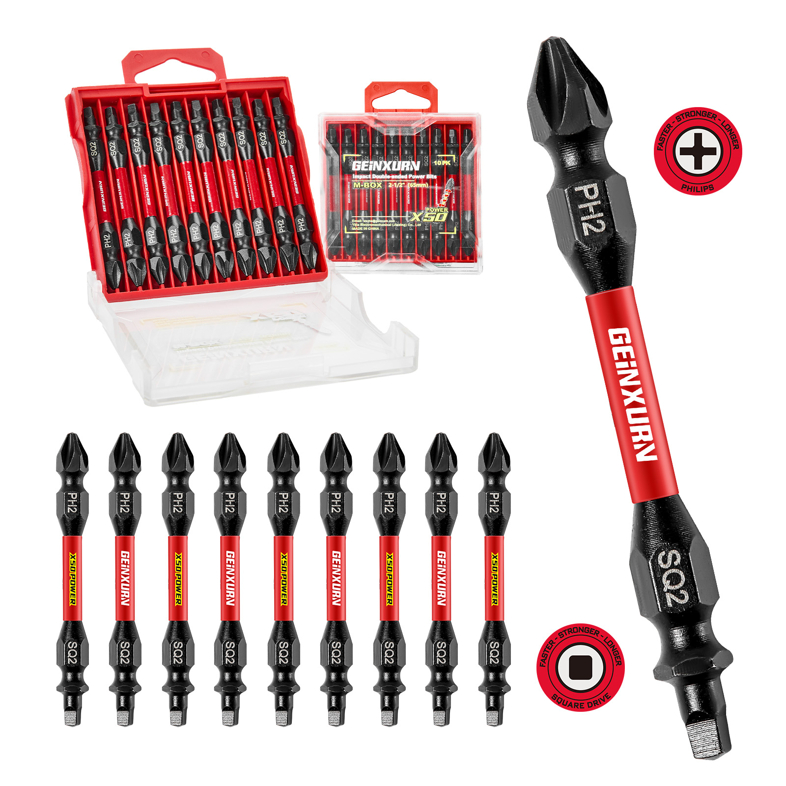 Geinxurn PH2-SQ2 Impact Double – обзор и цена Pentalobe Screwdriver Set