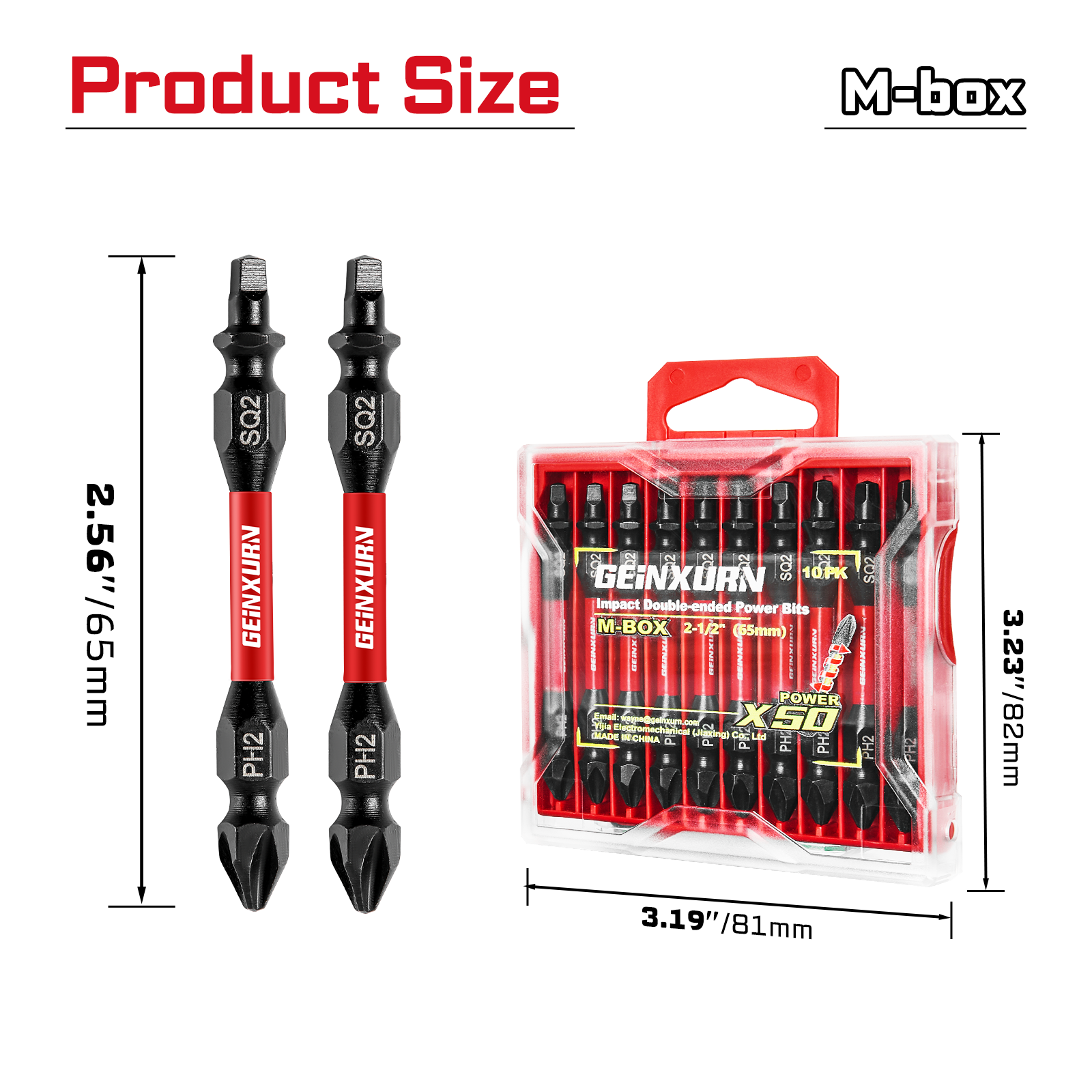 Geinxurn PH2-SQ2 Impact Double – обзор и цена Pentalobe Screwdriver Set