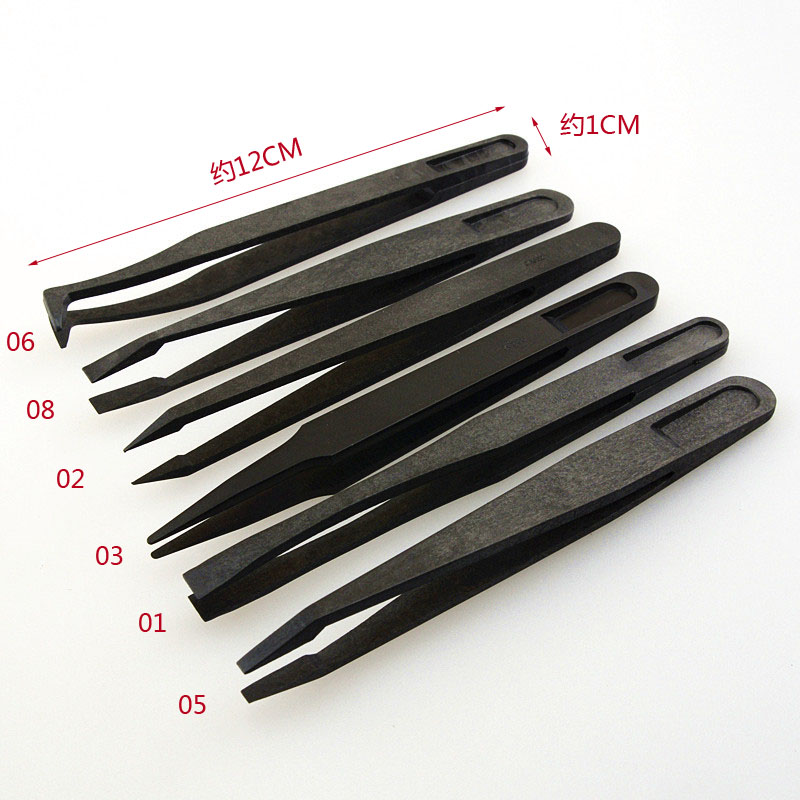 Anti-Static Carbon Fiber Tweez – обзор и цена Electronics Repair Parts