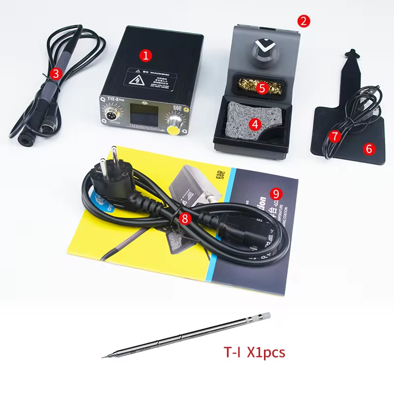OSS T12-X PLUS Soldering Stati – обзор и цена Electronics Repair Plus