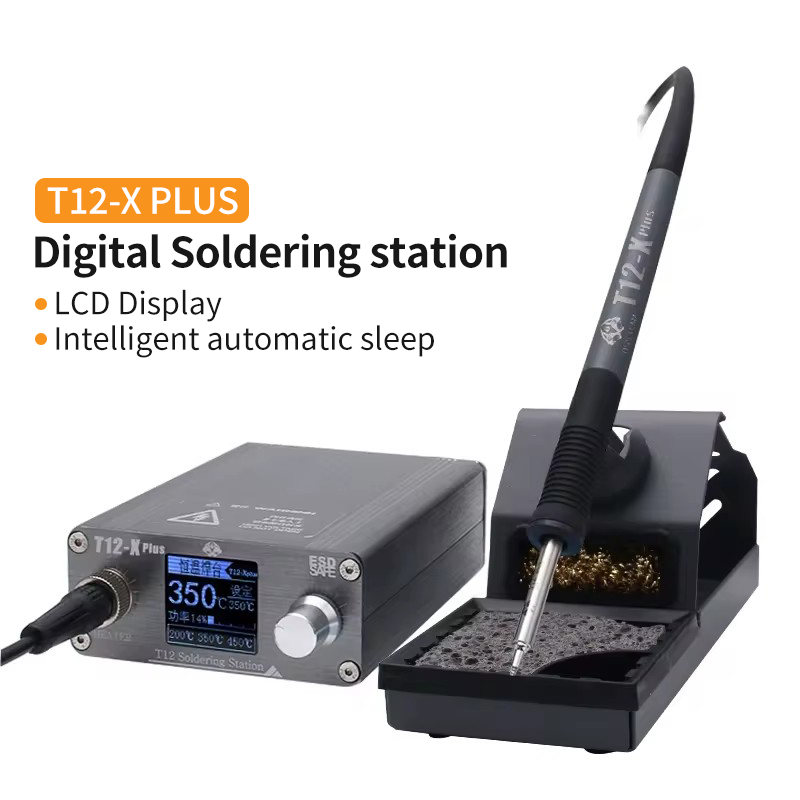 OSS T12-X PLUS Soldering Stati – обзор и цена Electronics Repair Plus