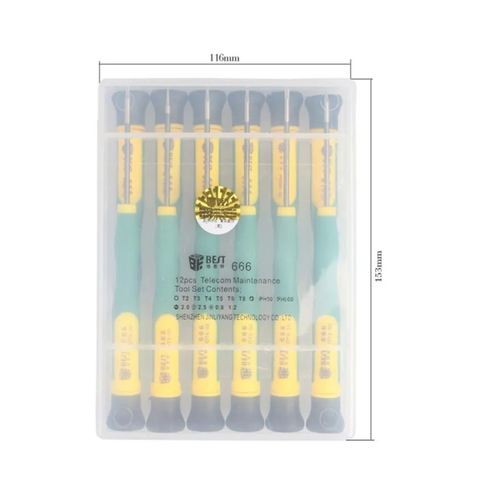 12Pcs/Set Screwdriver P2 P5 0. – обзор и цена Pentalobe Screwdriver Set