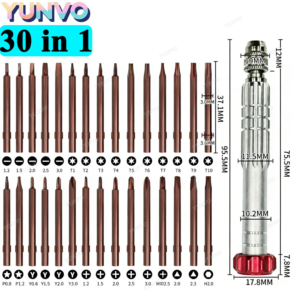 30 in 1 Magnetic Precision Scr – обзор и цена Electronics Repair Equipment