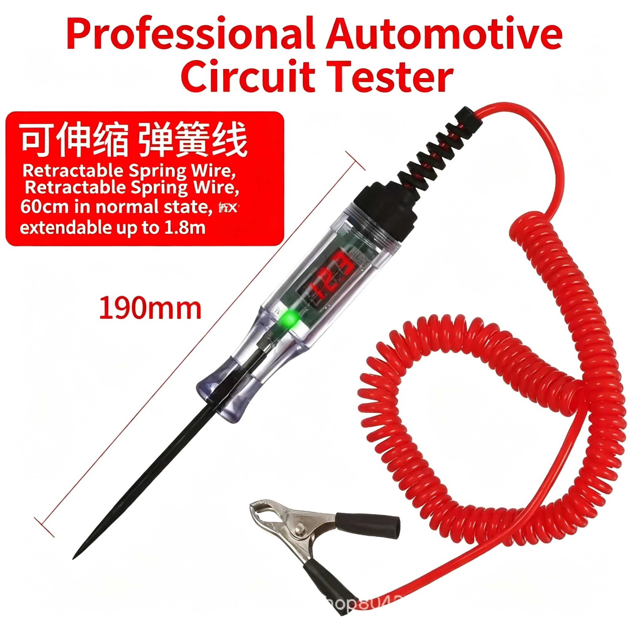 Car Voltage Tester LED Flashli – обзор и цена Repair Electronics