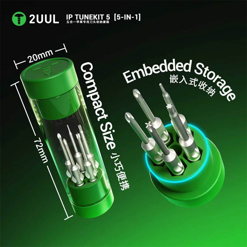 2UUL SD25 IP TUNEKIT 5 Screwdr – обзор и цена Pentalobe Screwdriver Set