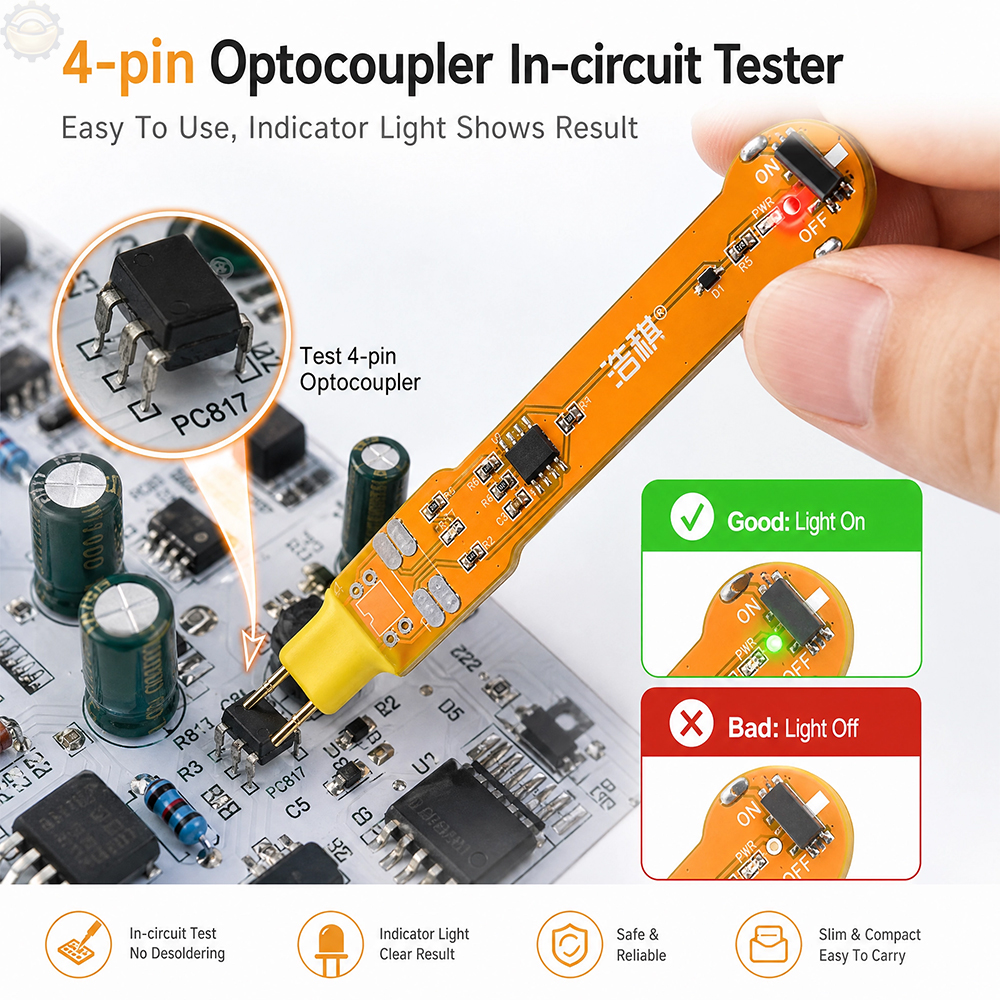 Optocoupler Tester Multifuncti – обзор и цена Electronics Repair Online