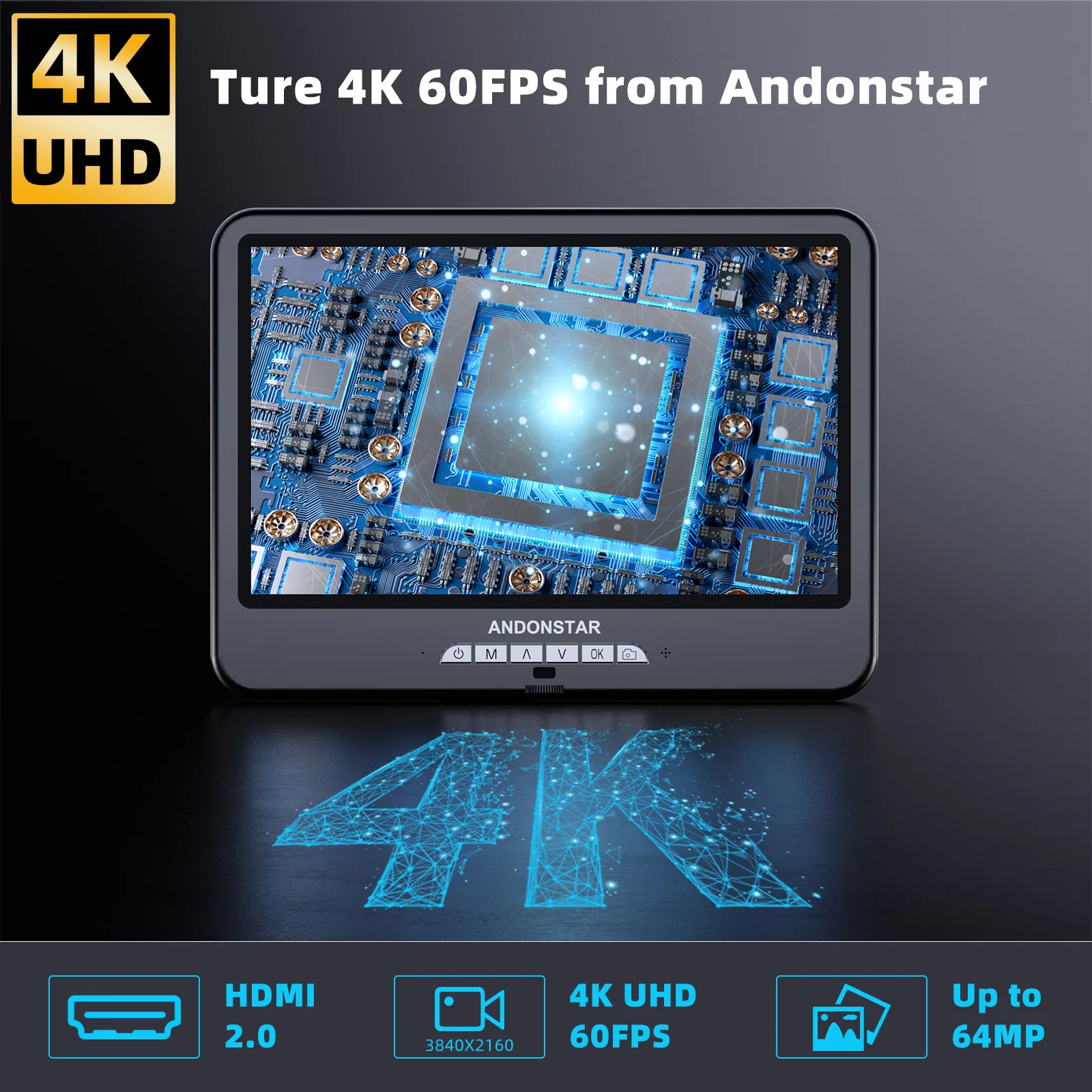 Andonstar AD210S-Pro 4K 60FPS  – обзор и цена Repair Electronics