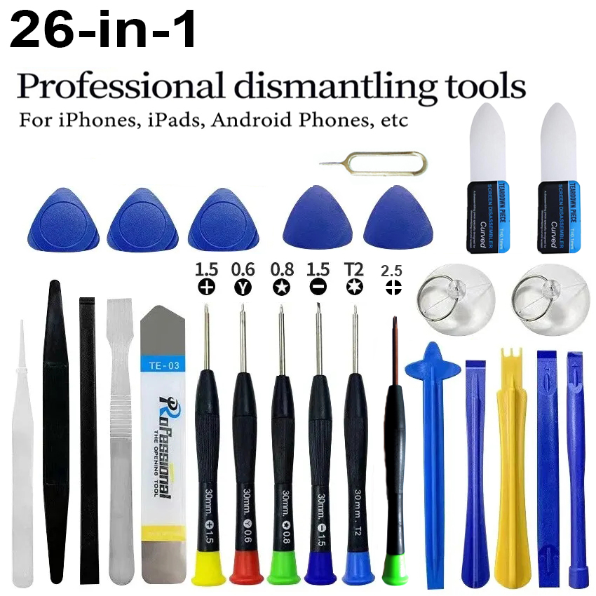 26 in 1 Phone Repair Tool Set  – обзор и цена Electronics Repair Equipment