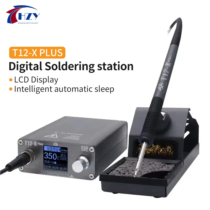 OSS T12-X PLUS Soldering Stati – обзор и цена Electronics Repair Plus