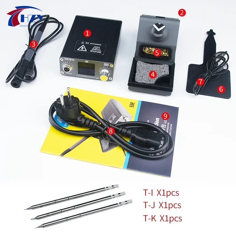 OSS T12-X PLUS Soldering Stati – обзор и цена Electronics Repair Plus