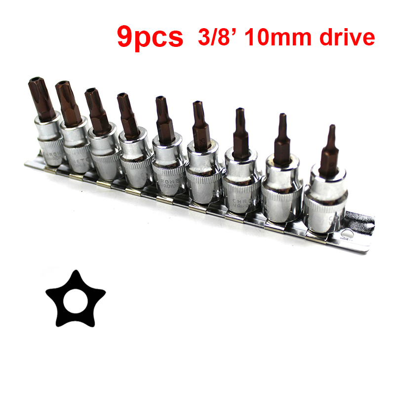 9pcs/set T10-T50 Pentalobe Scr – обзор и цена Pentalobe Screwdriver Set
