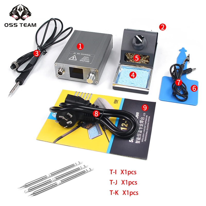 OSS T12-X PLUS Soldering Stati – обзор и цена Electronics Repair Plus