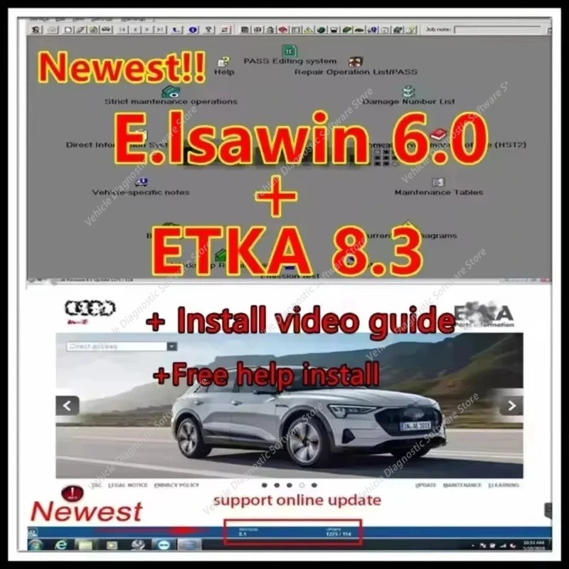 2026 Hot elsawin 6.0 with etka – обзор и цена Electronics Repair Parts