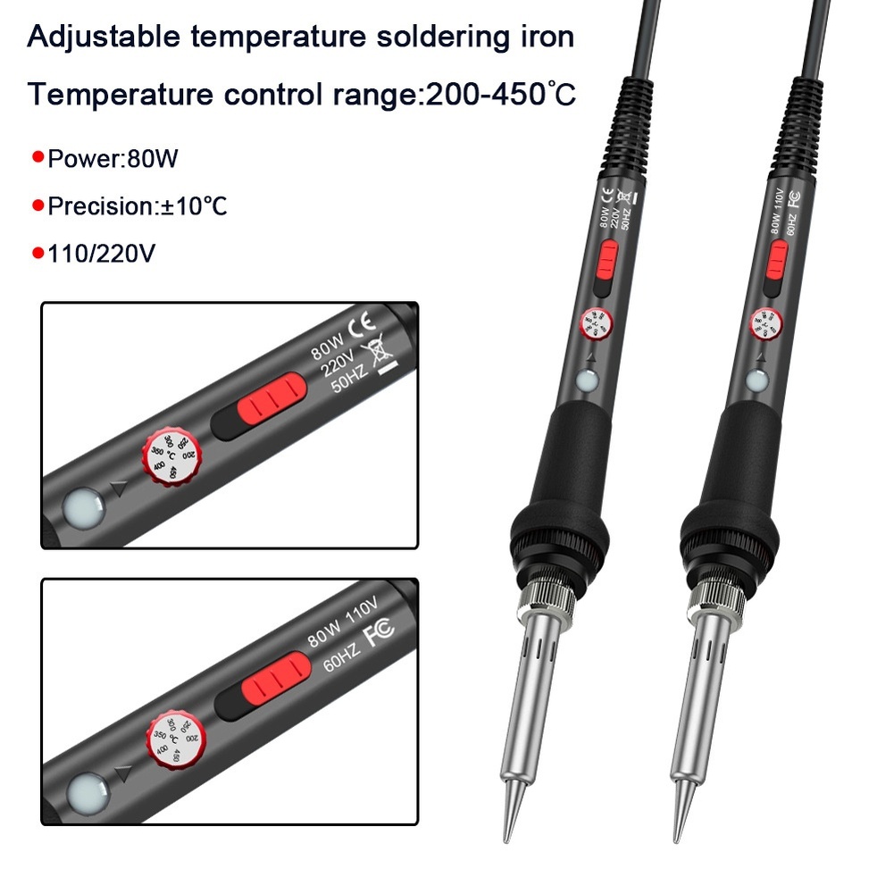 80W Soldering Iron Kit With Sw – обзор и цена Electronics Repair Shop