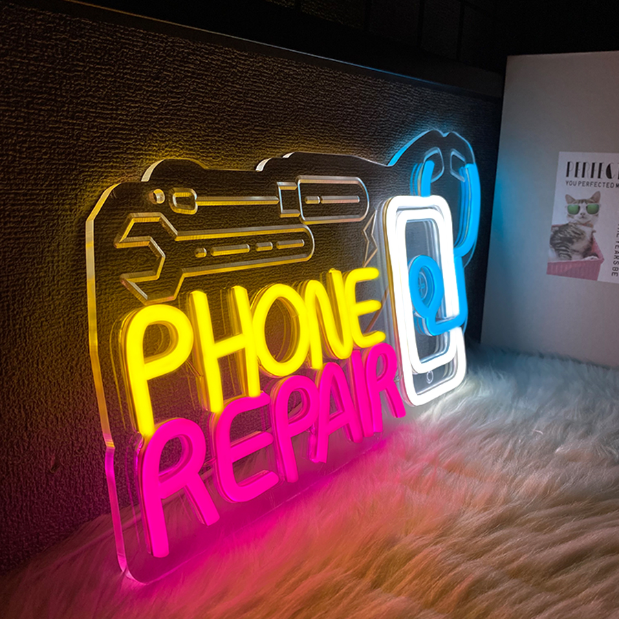 Phone Repair Neon Sign For Wal – обзор и цена Electronics Repair Shop