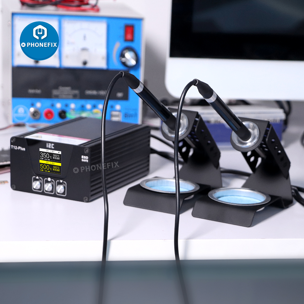 i2C T12 PLUS Soldering Station – обзор и цена Electronics Repair Plus
