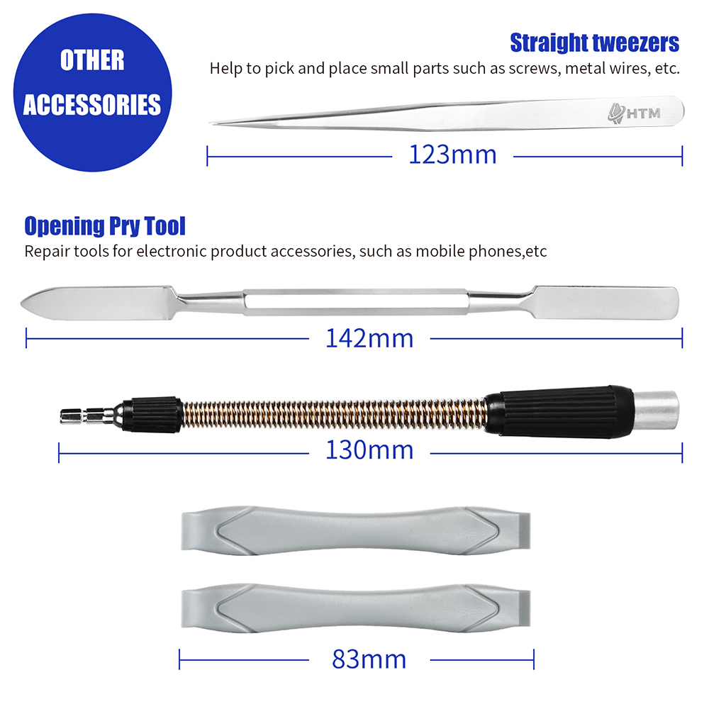 HTM 128 in 1 Screwdriver Set C – обзор и цена Pentalobe Screwdriver Set